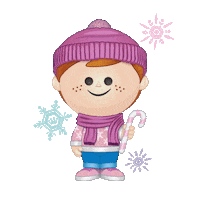 Snow Snowflakes Sticker by OriginalFunko