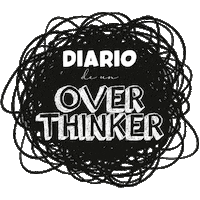 Diario_de_un_Overthinker diario overthinker diariodeunoverthinker Sticker