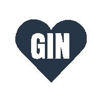 1stPrinciplesDistilleries heart cocktail gin craft gin Sticker