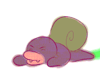 baby snail GIF