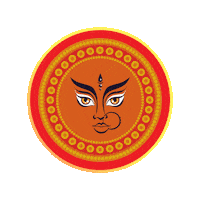 Durga Puja Happy Dussehra Sticker by Digital Pratik