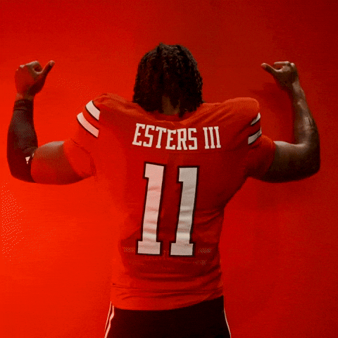 Charles Esters Iii GIF by Texas Tech Football