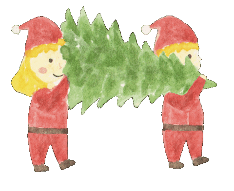 Christmas Tree Sticker