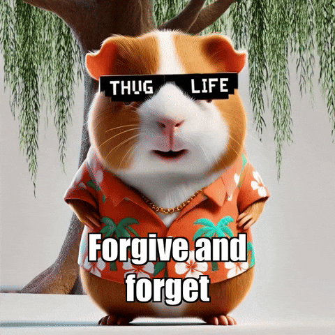 Wisdom Forgive And Forget GIF by Guinea Gambino
