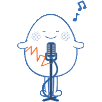 Show Singing Sticker by M21.hk