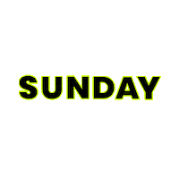 Weekend Sunday Sticker by Sembuster