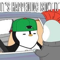 Excited Its Time GIF by Pudgy Penguins