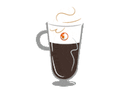 Hot Coffee Sticker by vantienen