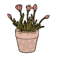 Polina_Lolly summer nature green flowers Sticker