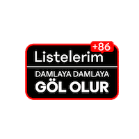 Liste Sticker by Gain