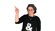 friedawerkstattladen point pointing zeigen nicolekoehring Sticker