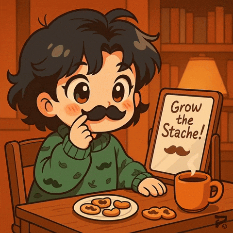 Mustache GIF by Persona