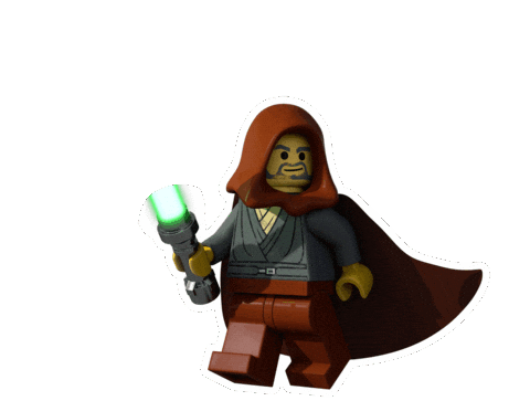 Lego Jedi Sticker by Star Wars