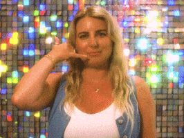 Talking Hold On GIF by GIPHY IRL