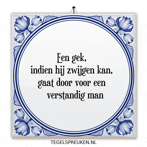 Humor Wijsheid GIF by Tegelspreuken.nl