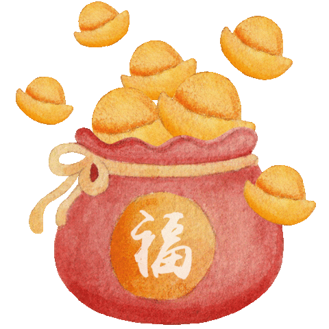 Lunar New Year Money Sticker