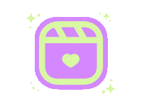 New Post Love Sticker