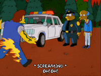 homer simpson snake GIF