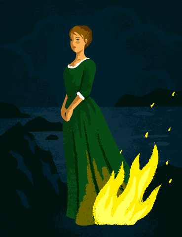 The_Artworks_Inc movie illustration movies fire GIF