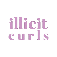 illicitcurls curls veronicadiaz illicit curls illicitcurls Sticker