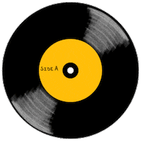 ms_coco_morales music vinyl record spinning record Sticker