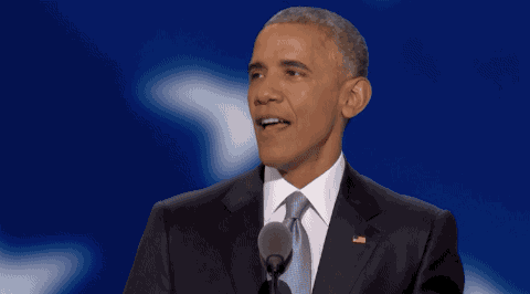 obama thank you GIF by Democratic National Convention
