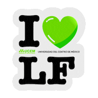 I Love Lf Sticker by ucem_slp