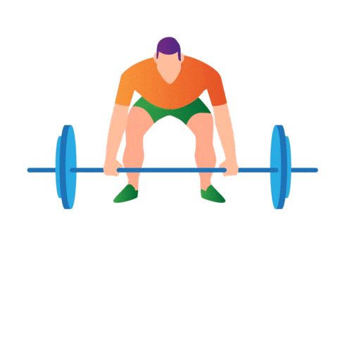 Workout Muscle Sticker by Norsul