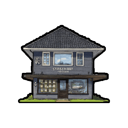 stinsemaatmakelaardij giphygifmaker stinsemaat Sticker