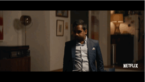 aziz ansari GIF by NETFLIX