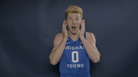Byu Basketball Gocougs GIF by BYU Cougars