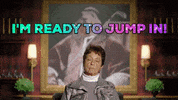 Holey Moley Ready To Jump In GIF by ABC Network