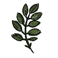Spring Plant Sticker