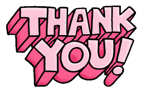 Thank-You Sticker by Russell Taysom