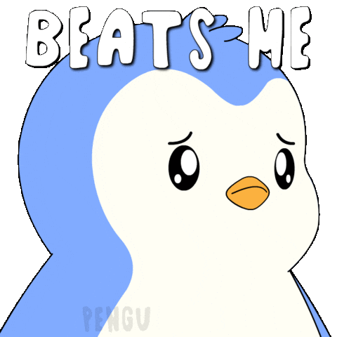 Penguin No Sticker by Pudgy Penguins