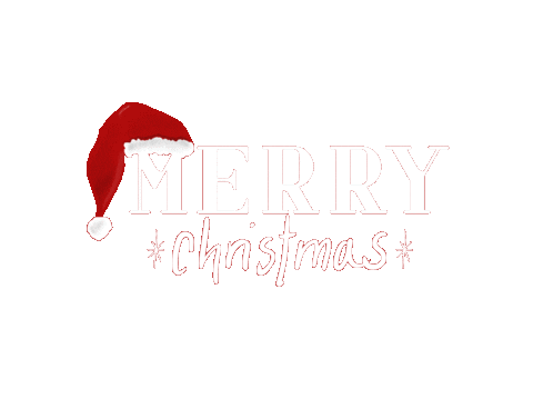 Merry Christmas Sticker by Kristine Lomnes