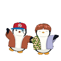 Wave Hello Sticker by Pudgy Penguins