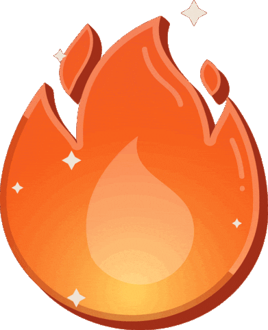 Fire Sticker by Web Summit