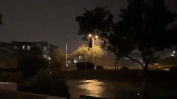 Lightning Flashes Across Arizona Sky Amid Storms