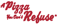 pizza godfathers pizza godfatherspizza cant refuse a pizza you cant refuse Sticker