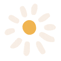 Daisy Sticker by Physalis Estúdio de Criação