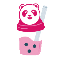 Hungry Bubble Tea Sticker by foodpanda