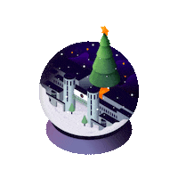 Christmas Tree Sticker by University of Malta (UM)