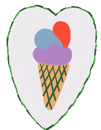 Ice Cream Love Sticker by eloessi