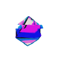 mofalk shine spinning rise mo Sticker