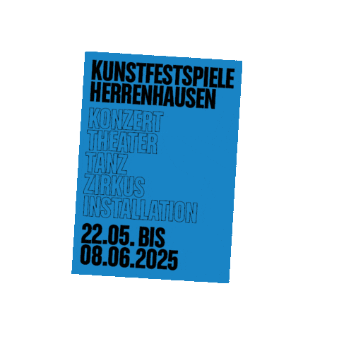 KunstFestSpieleHerrenhausen giphyupload kunstfestspiele kunstfestspieleherrenhausen kfs25 Sticker
