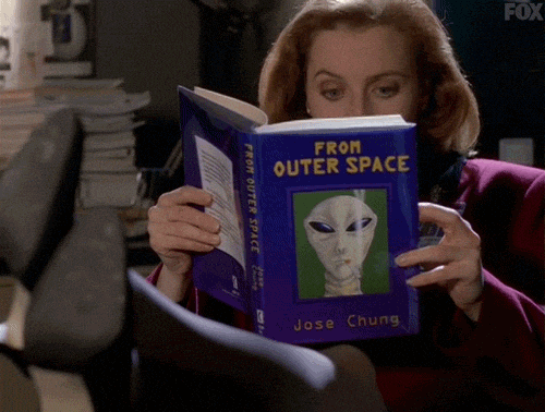 Read Outer Space GIF by The X-Files