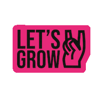 Lets Grow Sticker by FDP