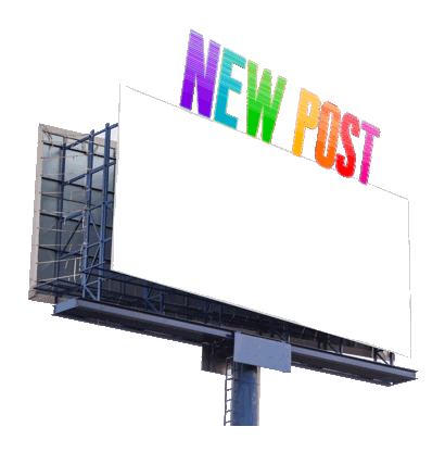 New Post Trending Sticker by techshida