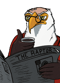 Bald Eagle Whatever Sticker